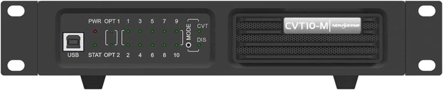 Alt view image 3 of 5 - CVT10-M LED Display Multi-Mode Fiber Converter cvt10-m