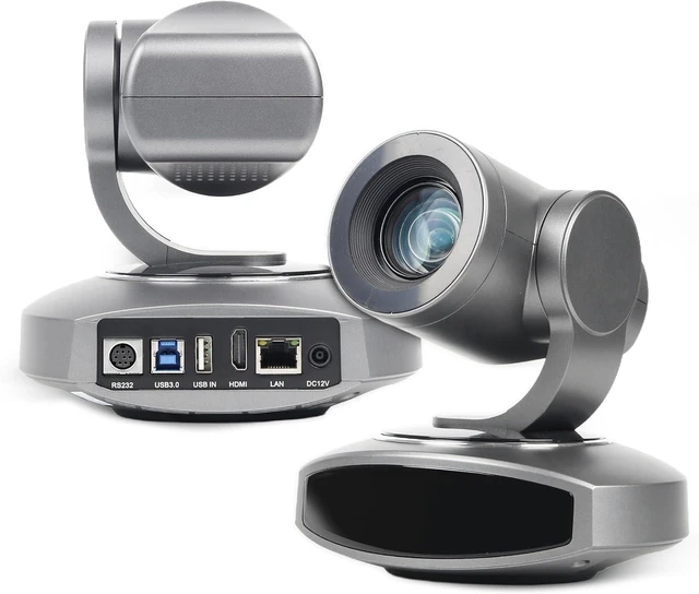 Main image of 4K PTZ Camera HDMI, AI Auto-Tracking, 10X Optical Zoom, USB3.0 LAN HDMI PTZ Camera for Church Worship Education Conference Events, RGB10X-UUAI-BK(Real 4K Output
