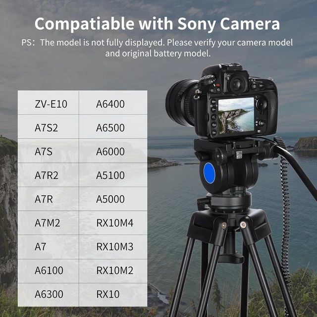 Alt view image 5 of 6 - NP-FW50 A6000 Dummy Battery for Sony Dummy Battery ZV-E10 Battery
Compatible with Sony A6000 A6400 ZV-E10 A7M2 RX10M4 RX10M3 A6500 A6300 A6100 A5100 A5000 A7 A7S2 A7S A7R2