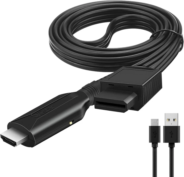 Main image of Wii to HDMI Converter Wii HDMI Adapter Cable 1m/3.2ft 1080P
for Full HD Device Video Converter 720/1080P Supports All Wii Display Modes