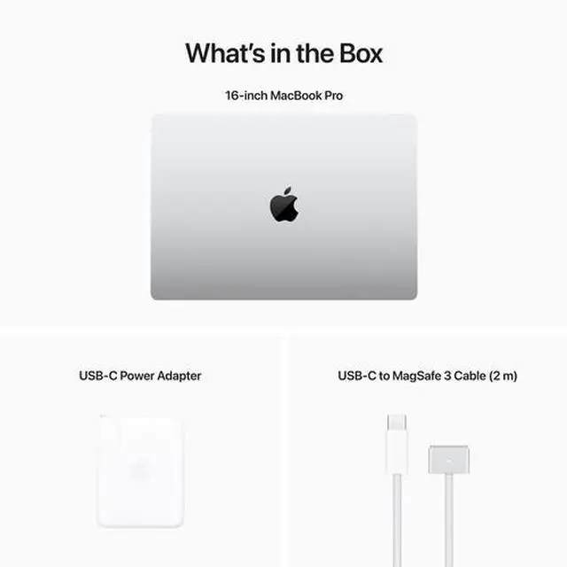 Alt view image 5 of 5 - Apple MacBook Pro 16.2" (2023) - Silver (Apple M2 Pro Chip/1TB SSD/32GB RAM) - English