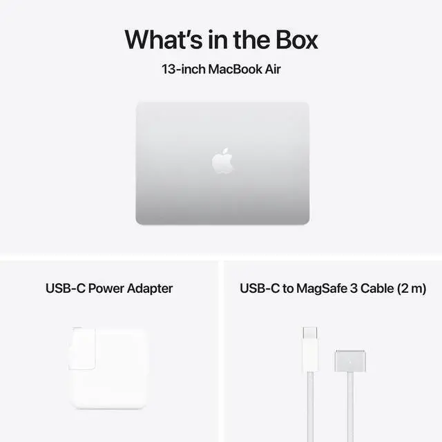 Alt view image 5 of 5 - Apple MacBook Air 13.6" (Early 2025) - Silver (Apple M4 / 32GB RAM / 512GB SSD / MacOS) - English