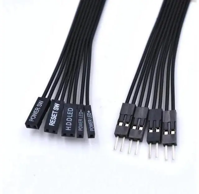 Main image of 30cm/50CM Motherboard switch HDD LED/PLED/Reset SW /Power SW Extension Cable