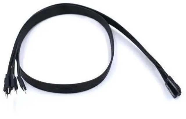Alt view image 2 of 2 - 30cm/50CM Motherboard switch HDD LED/PLED/Reset SW /Power SW Extension Cable