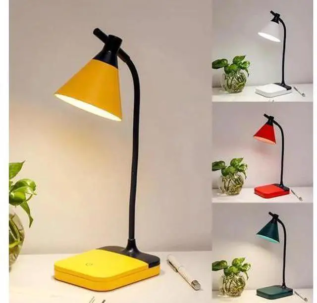 Main image of LED Desk Lamp Bendable Dimmable Touch Table Lamp USB Rechargable Bedroom Bedside Lamp LED Reading Lamp Night Light