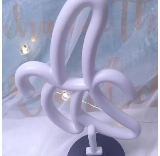 Alt view image 3 of 5 - Banana Neon LED Light Plastic Table Night Light Art Decorative Lights Decoration for Kids Baby Room