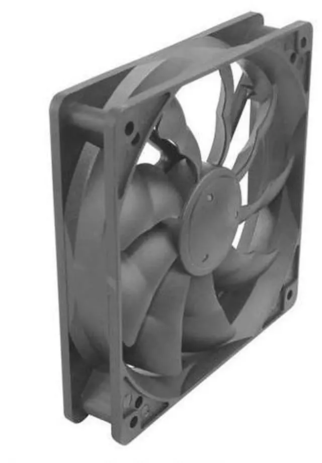 Alt view image 3 of 5 - 12cm Silent Chassis Fan DC 12V Quiet Cooler Radiator for Computer PC Case chassis USB power supply DIY cooling fan