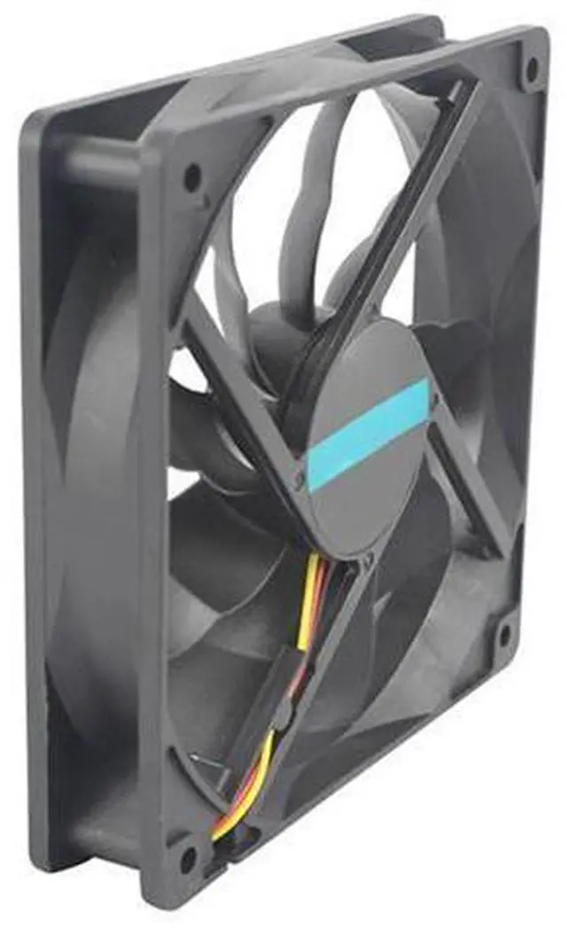 Alt view image 5 of 5 - 12cm Silent Chassis Fan DC 12V Quiet Cooler Radiator for Computer PC Case chassis USB power supply DIY cooling fan
