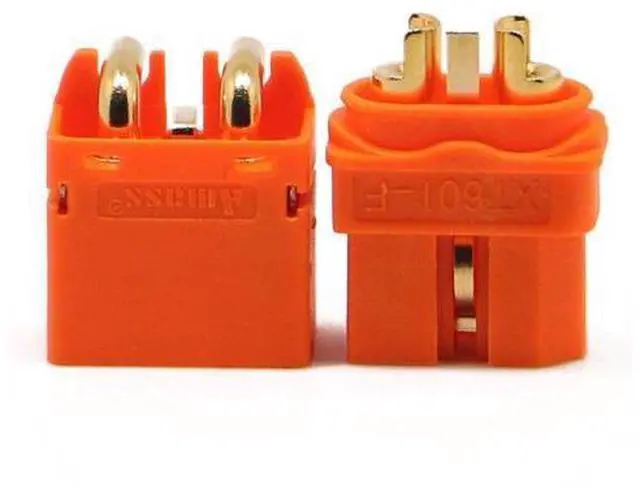 Alt view image 3 of 5 - XT60I-F XT60IPW-M Connector Plug with Sheath Housing for BattGo Smart Lipo Battery