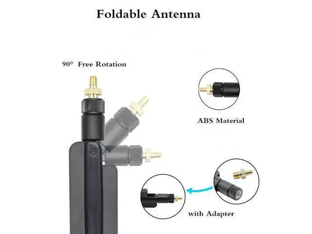 Alt view image 5 of 5 - TS-9 5G CPE Pro Router Antenna High Gain 40/38DBI Flexible Fold Full Band Antenna TS9 Interface ForB311 5E773 Portable WIFI
