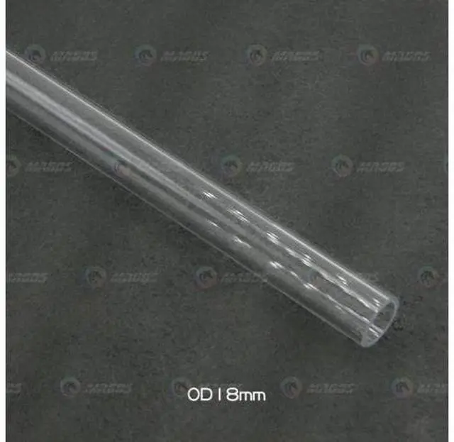 Main image of Acrylic Tube Water Cooling kit Hard Pipe OD 8mm 10mm 12mm 14mm 16mm 18mm 20mm PC Case, PMMA Organic glass tube 50cm