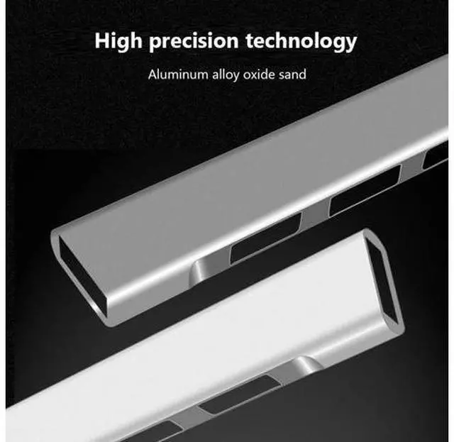 Alt view image 3 of 5 - 4 Port Aluminum Alloy USB Type-C HUB USB 3.0 HUB USB Expander Splitter Docking Station OTG Adapter For MacBooK Pro 13 15