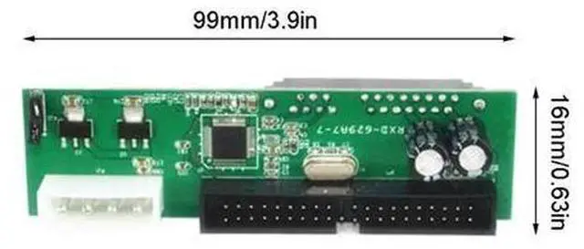 Alt view image 2 of 5 - IDE to Sata Hard Drive Adapter 3.5 HDD to Serial ATA Convert SATA Converter
