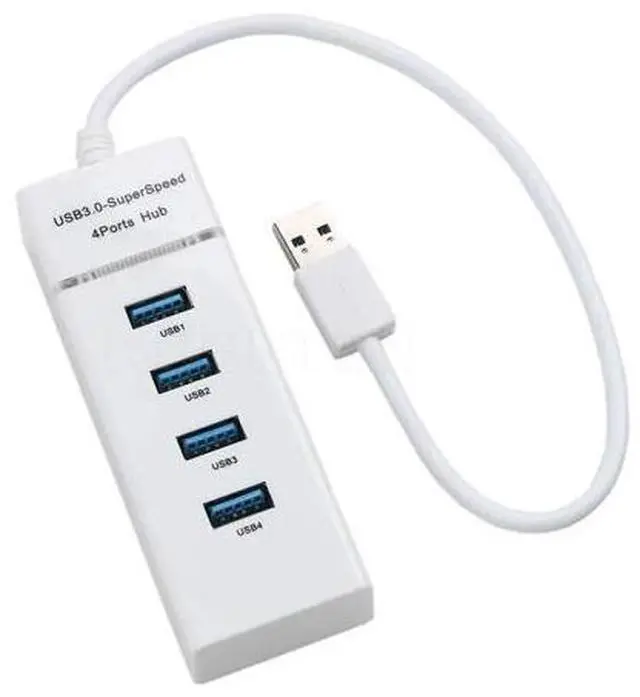 Alt view image 4 of 5 - 4 ports High Speed HUBs 4 Port USB 3.0 Multi HUB Splitter Expansion For Desktop PC Laptop Adapter USB HUB wholesale