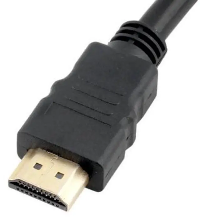 Alt view image 3 of 5 - Cable Adapter 1.4B Splitter 1 In 2 Out Cable Connector Port Hub 2-Port Male To Female