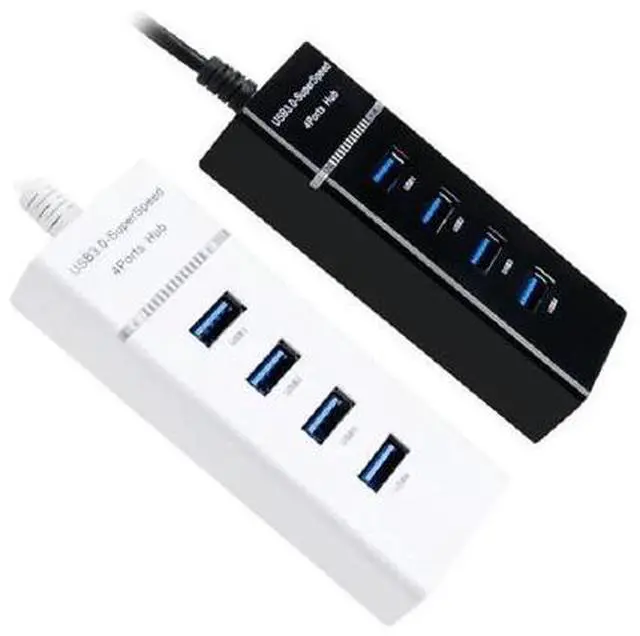 Alt view image 5 of 5 - 4-port USB3.0 HUB High Speed Indicator Light USB Hub For Multi-device Computer Laptop Splitter Adapter 5Gbps ladron puertos usb