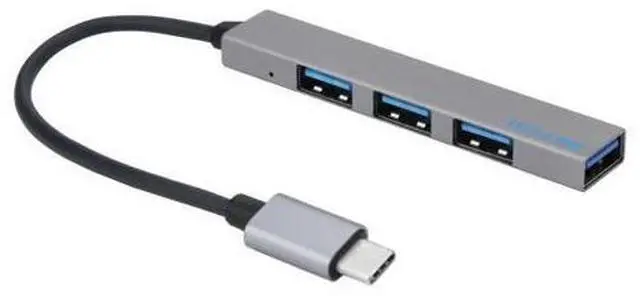Alt view image 2 of 5 - Type-C To 4 USB HUB Expander Ultra-Thin Mini Portable 4-Port USB 3.0 Hub safe and durable#T2