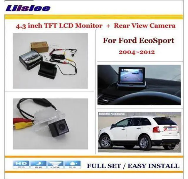 Alt view image 3 of 4 - Camera For Ford EcoSport 2004-2012 Back UP Reverse Camera4.3" Color LCD MonitorRearview Parking System