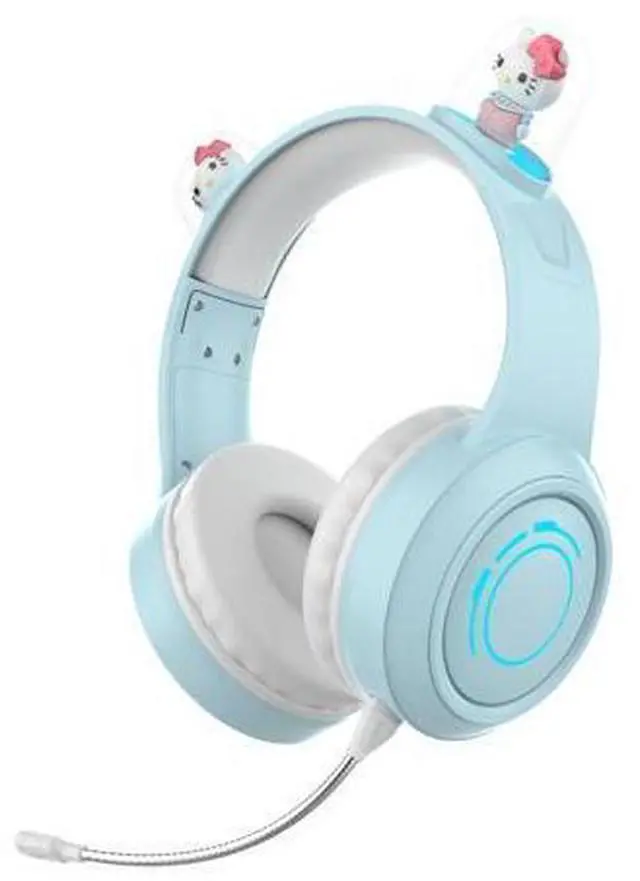 Main image of YAKEN YRKR Bluetooth Headphones,Headphones Wireless Bluetooth V5.3,Over Ear Headphones HiFi Rotating Wings for Smartphone Computer Laptop (Blue)