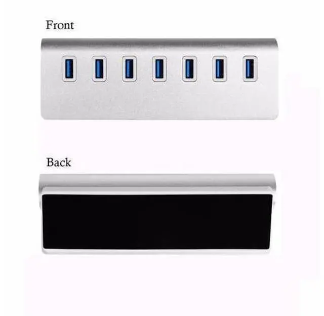 Alt view image 4 of 5 - Usb Hub 3.0 4/7 Ports High Speed Usb 3.0 Hub 5Gbps USB 3.0 Multi Hub Splitter Adapter for PC Laptop