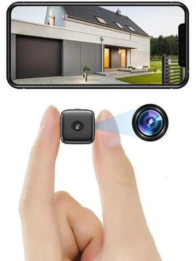 Main image of Wireless WIFI Home Security Camera Body Indoor Outdoor Surveillance Room Camera 1080P HD With Night Vision, Motion Detection Phone Application built-in battery Cat dog camera for home security pet