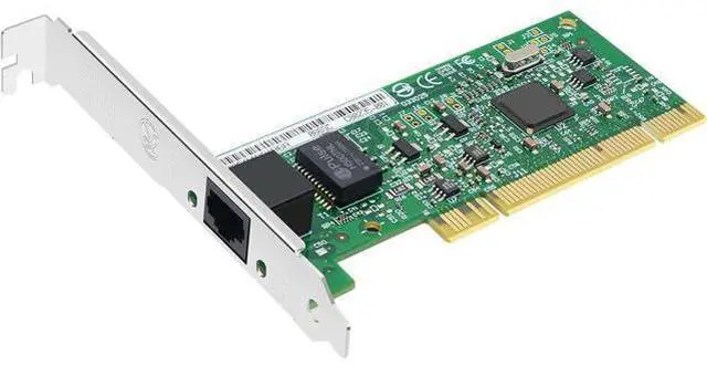 Main image of PCI Ethernet giga-bit Network Card with 82541 Chip RJ45 LAN NIC Card PRO/1000GT - Desktop Single-Port Wired Network Adapter PWLA8391MTBLK