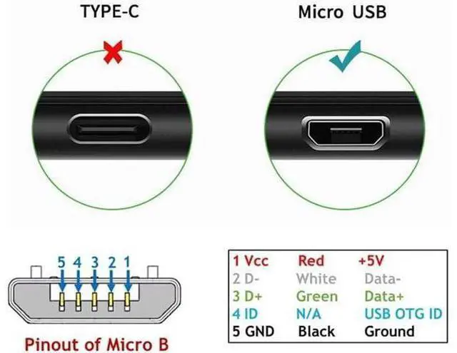 Alt view image 3 of 7 - Up Angled 90 Degree Micro USB 5Pin to USB 2.0 Type-A Data Charge Cable for Phone Tablet Camera 100cm