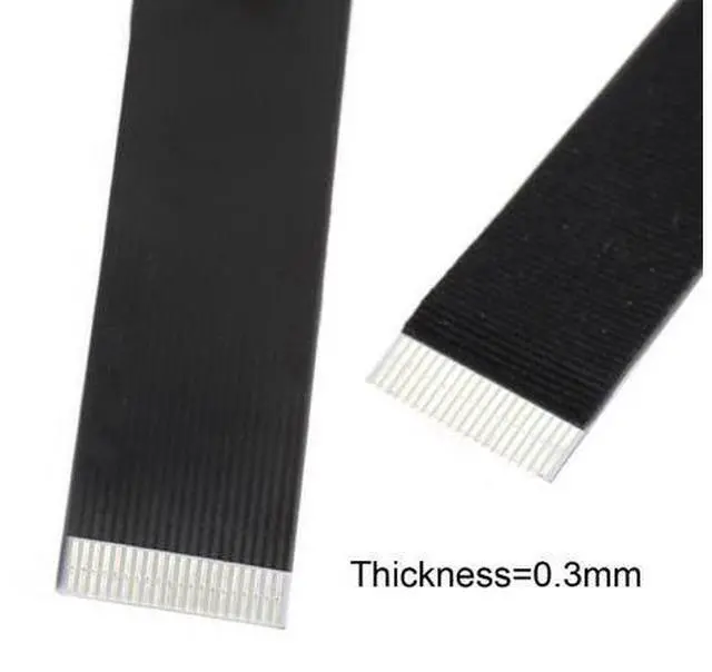 Alt view image 4 of 7 - Micro USB Flat Cable USB 2.0 Male to Micro USB Male 90 Degree UP Angled Ribbon Flex Extension Cable Adapter 2.0M