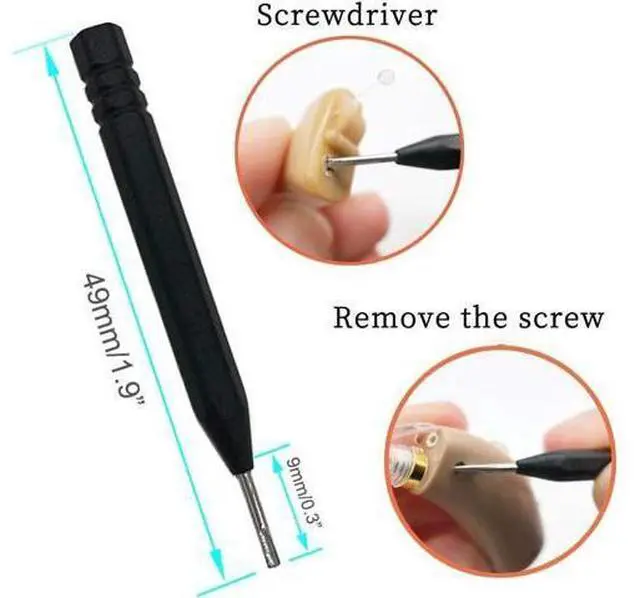 Alt view image 6 of 7 - Hearing Aid Cleaning and Care Kits Portable Cleaning Tools with Case Suitable for Earbud, Headphones, Airpods, Hearing Amplifier (9)