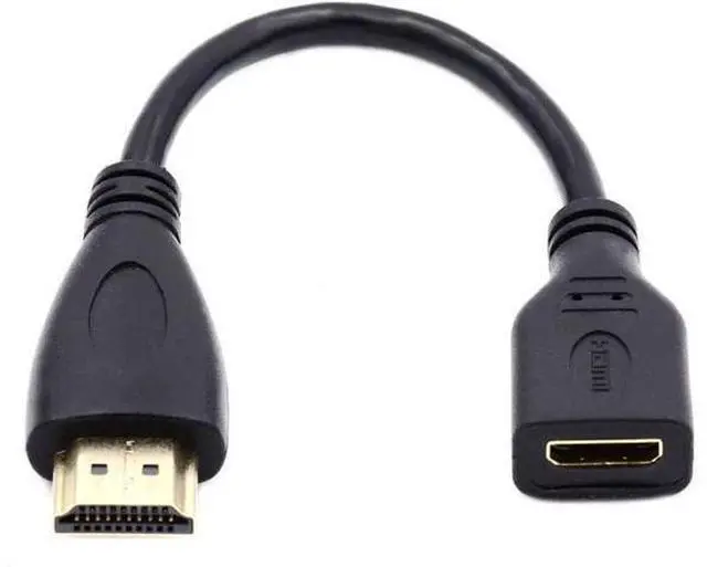 Main image of CY Mini HDMI Cable,Mini HDMI Type C Female to HDMI Type A Male Extension Cable for Camera HDTV 4K 1080P 15cm
