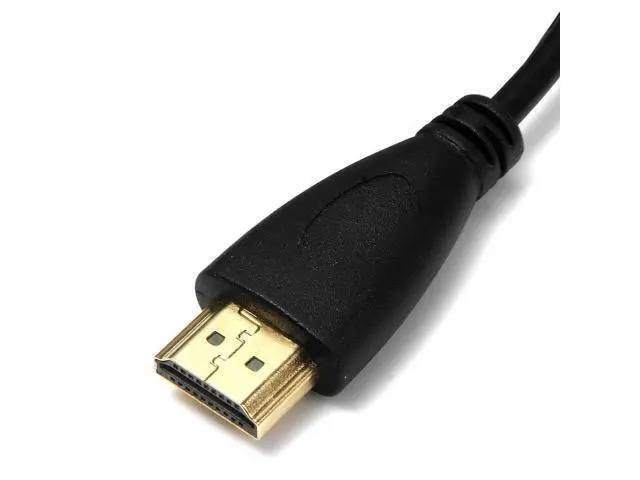 Alt view image 5 of 6 - HDMI Male to Micro HDMI Male 90 Degree Right Angled HDTV Cable 50cm for Cell Phone & Tablet