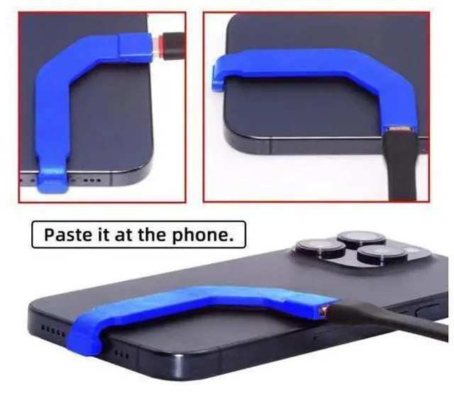 Alt view image 5 of 7 - 2.76 Inch USB C Short Flat Cable,USB 2.0 Type C Male to Female 90 Degree Angled PD 65W Fast Charge Data Extension Cable Blue