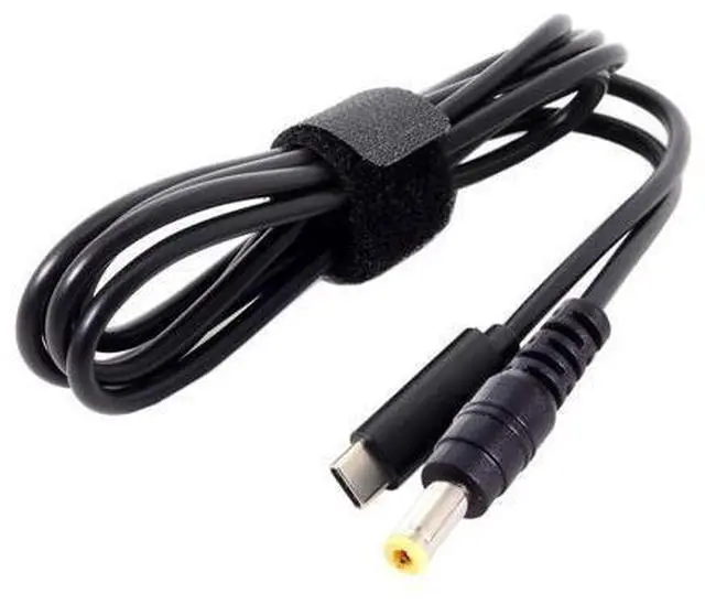 Alt view image 5 of 7 - DC 5.5x2.5mm to Type C USB-C Input Cable for Laptop Notebook (5.5x2.5mm to USB-c)