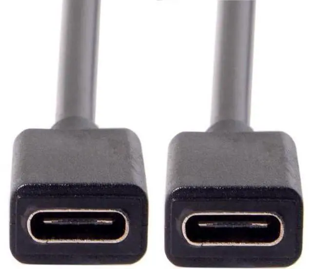 Alt view image 6 of 7 - USB C OTG Cable,USB Type C 1 Male to 2 Female Dual Ports Hub Cable for Laptop PC & Mouse & Flash Disk