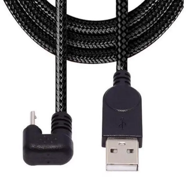 Alt view image 7 of 7 - USB to Micro USB Cable,USB 2.0 Male to Micro USB 5Pin Male 180 Degree U Shape Angled Charge Data Transfer Extension Cable 1.5M