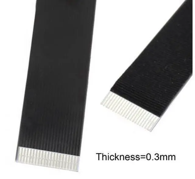 Alt view image 7 of 7 - USB 2.0 Flat Cable USB 2.0 Male to Male Data Transfer Charging Ribbon Flex Extension Cable Adapter 0.5M