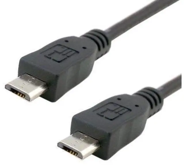 Alt view image 2 of 6 - Micro USB to Micro USB 5Pin Data Charge Extension Cable for Mobile Phone Tablet 1.0M