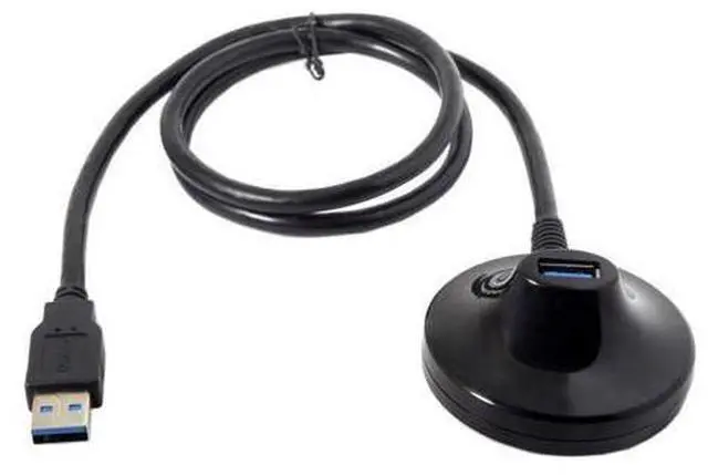 Alt view image 2 of 7 - USB 3.0 Desktop Extension Cable USB 3.0 Type A Male to Female Desktop Extension Data Cable 0.8m