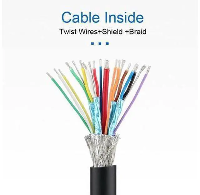 Alt view image 4 of 7 - USB 3.0 Desktop Extension Cable USB 3.0 Type A Male to Female Desktop Extension Data Cable 0.8m