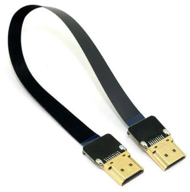 Alt view image 7 of 7 - CYFPV HDMI Type A Male to Male HDTV FPC Flat Cable for FPV HDTV Multicopter Aerial Photography 0.2M