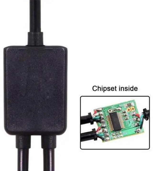 Alt view image 4 of 6 - Micro USB OTG Cable,Micro USB 1 Male to 2 Female Dual Ports Hub Cable for Laptop PC & Mouse & Flash Disk