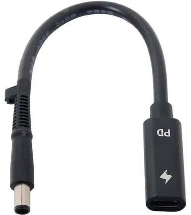 Main image of USB C to DC 20V 7.4x5.0mm PD 65W Charge Cable for H-P Laptop Type-C Input to DC 20V Output