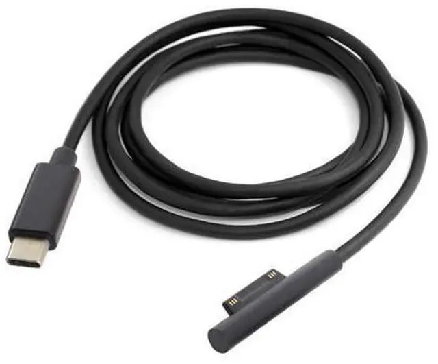 Alt view image 4 of 7 - USB C to DC 12-15V Surface Pro3 Pro4 Pro5 Pro6 Book PD 65W Charge Cable