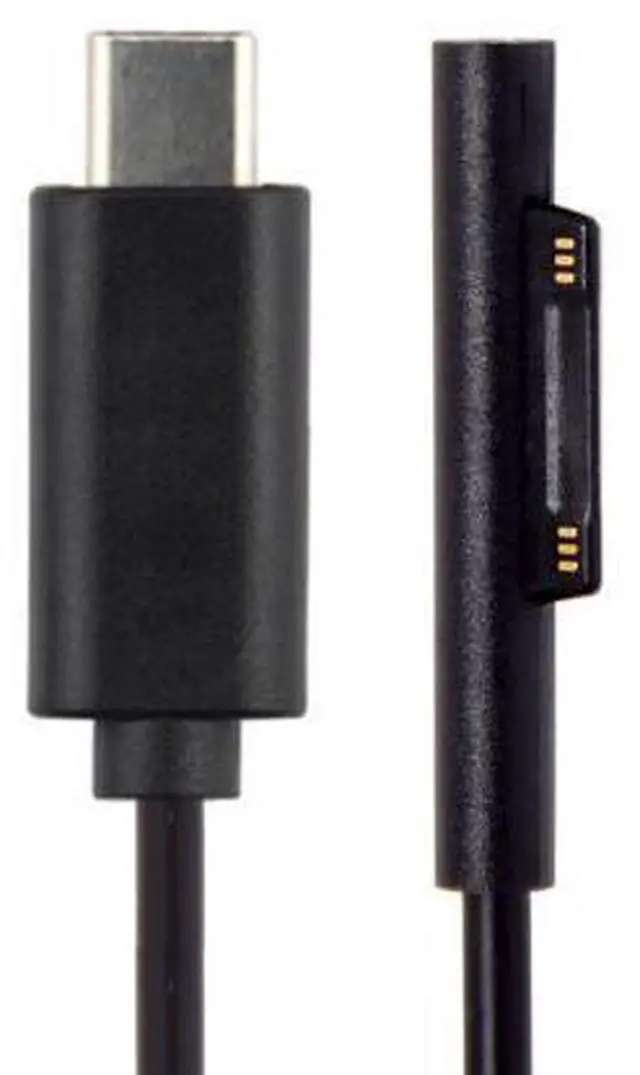 Alt view image 6 of 7 - USB C to DC 12-15V Surface Pro3 Pro4 Pro5 Pro6 Book PD 65W Charge Cable