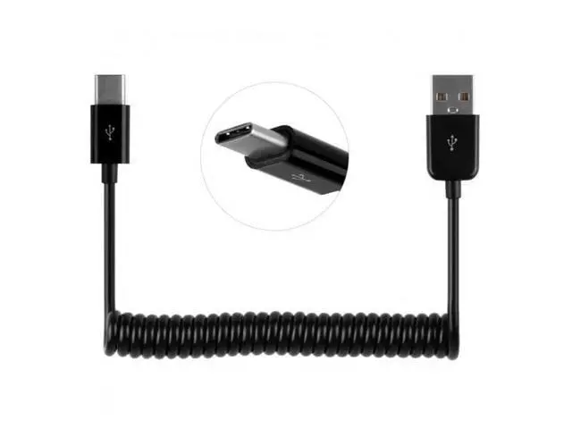 Alt view image 5 of 7 - Stretch USB-C 3.1 Type C Male to Standard USB 2.0 A Male Data Cable for Tablet Phone