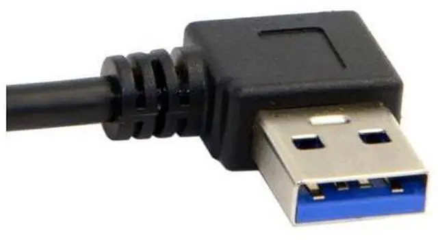 Alt view image 7 of 7 - USB 3.0 to USB C 90 Degree Right Angled Data Extension Cable for Tablet Mobile Phone Hard Disk Drive 30cm