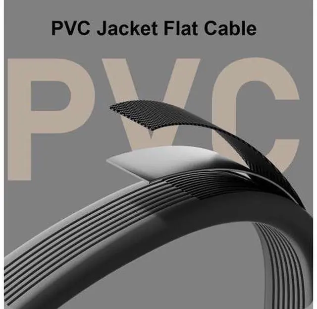 Alt view image 7 of 7 - Micro USB2.0 Male to Micro USB Male 5Pin Ultra Slim Flat Data Charge Cable 16cm Down to Up Angle 90 Degree Connector