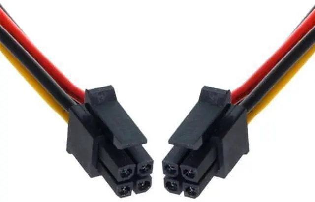 Main image of ATX Molex Micro Fit Connector 4Pin Male to 4Pin Male Power 20AWG Cable 60cm Pitch 3.00mm
