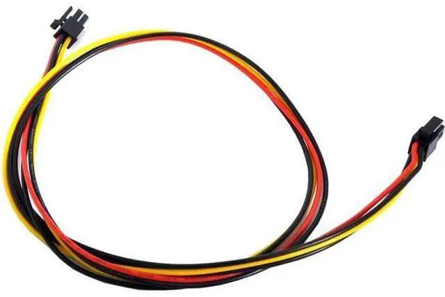 Alt view image 3 of 7 - ATX Molex Micro Fit Connector 4Pin Male to 4Pin Male Power 20AWG Cable 60cm Pitch 3.00mm