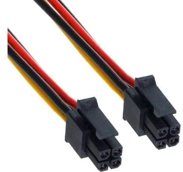 Alt view image 6 of 7 - ATX Molex Micro Fit Connector 4Pin Male to 4Pin Male Power 20AWG Cable 60cm Pitch 3.00mm